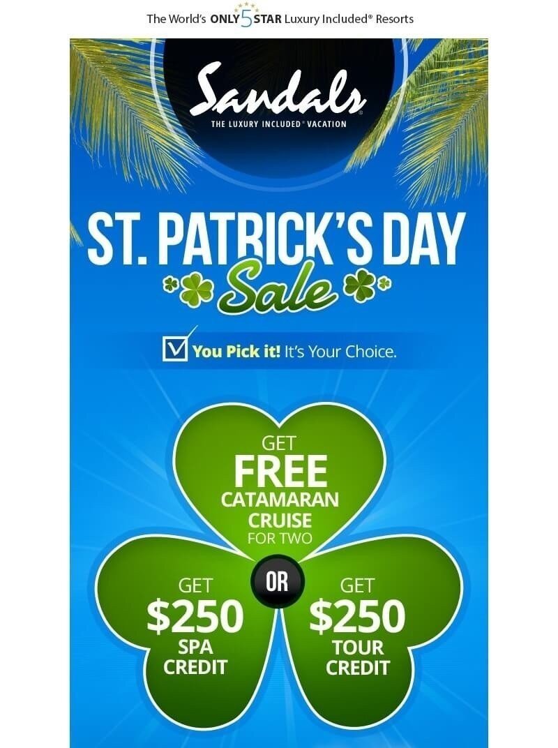 Sandals Resort Patrick 