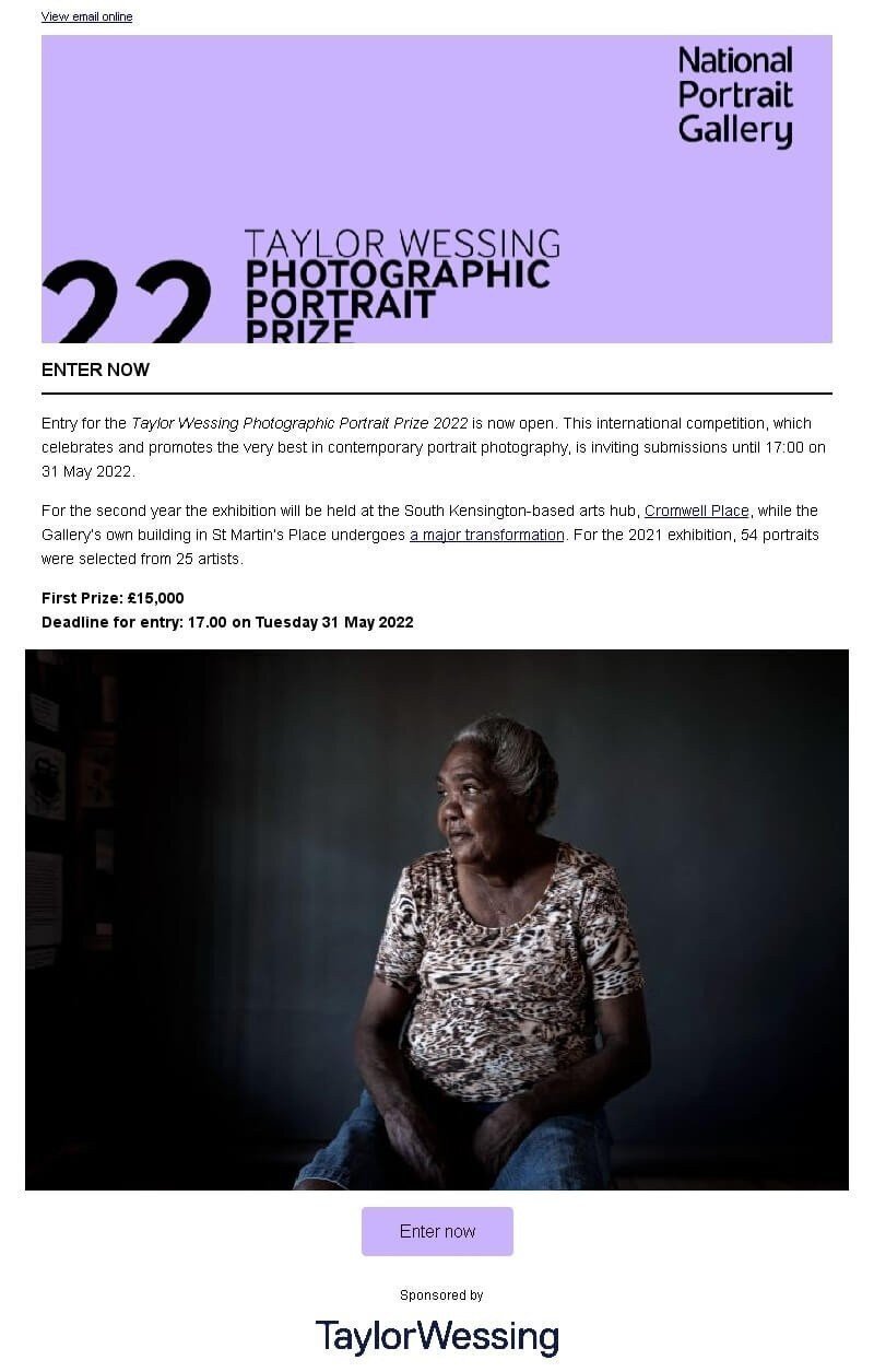 Event invitation email for art galleries Event invitation email for art galleries