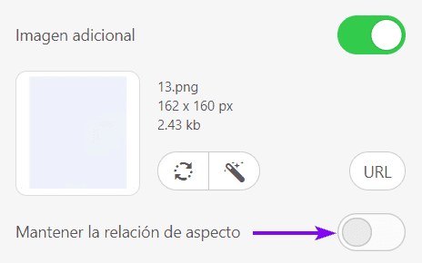 Desactivar la Opci&oacute;n de Mantener Relaci&oacute;n de Aspecto