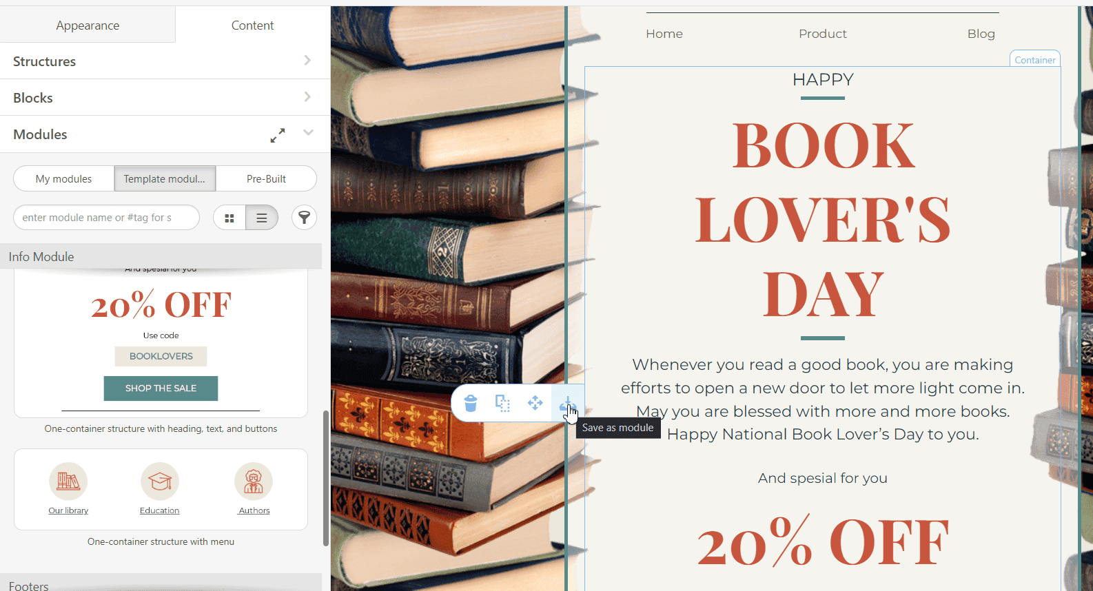 How to Save Modules to Your Content Library How to Save Modules to Your Content Library