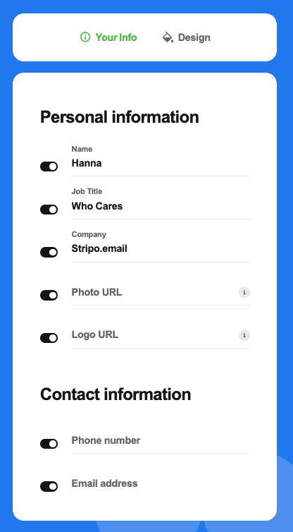 Free HTML Email signature Generator Free HTML Email signature Generator