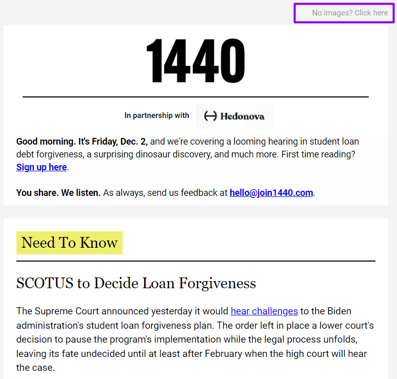 Image Blocking in Email _ Adding the Web Version Image Blocking in Email _ Adding the Web Version