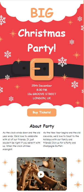 A Party Invitation to Celebrate Festivities A Party Invitation to Celebrate Festivities
