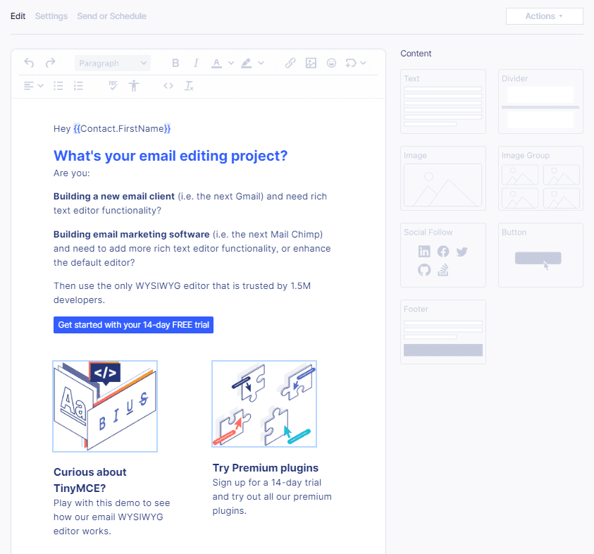 Tiny plugin Tiny plugin
