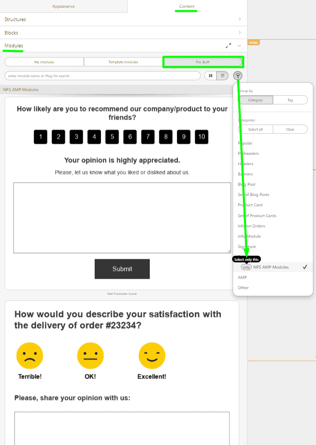 Using Prebuilt Modules _ Stripo