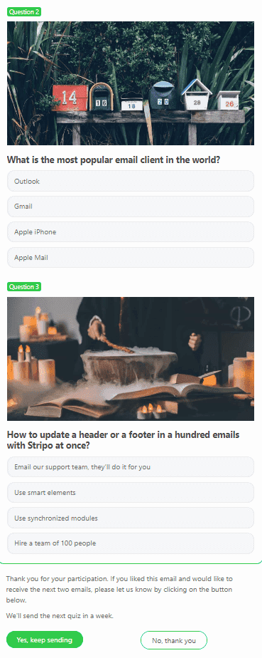 Email Marketing Campaign with Game Elements Email Marketing Campaign with Game Elements