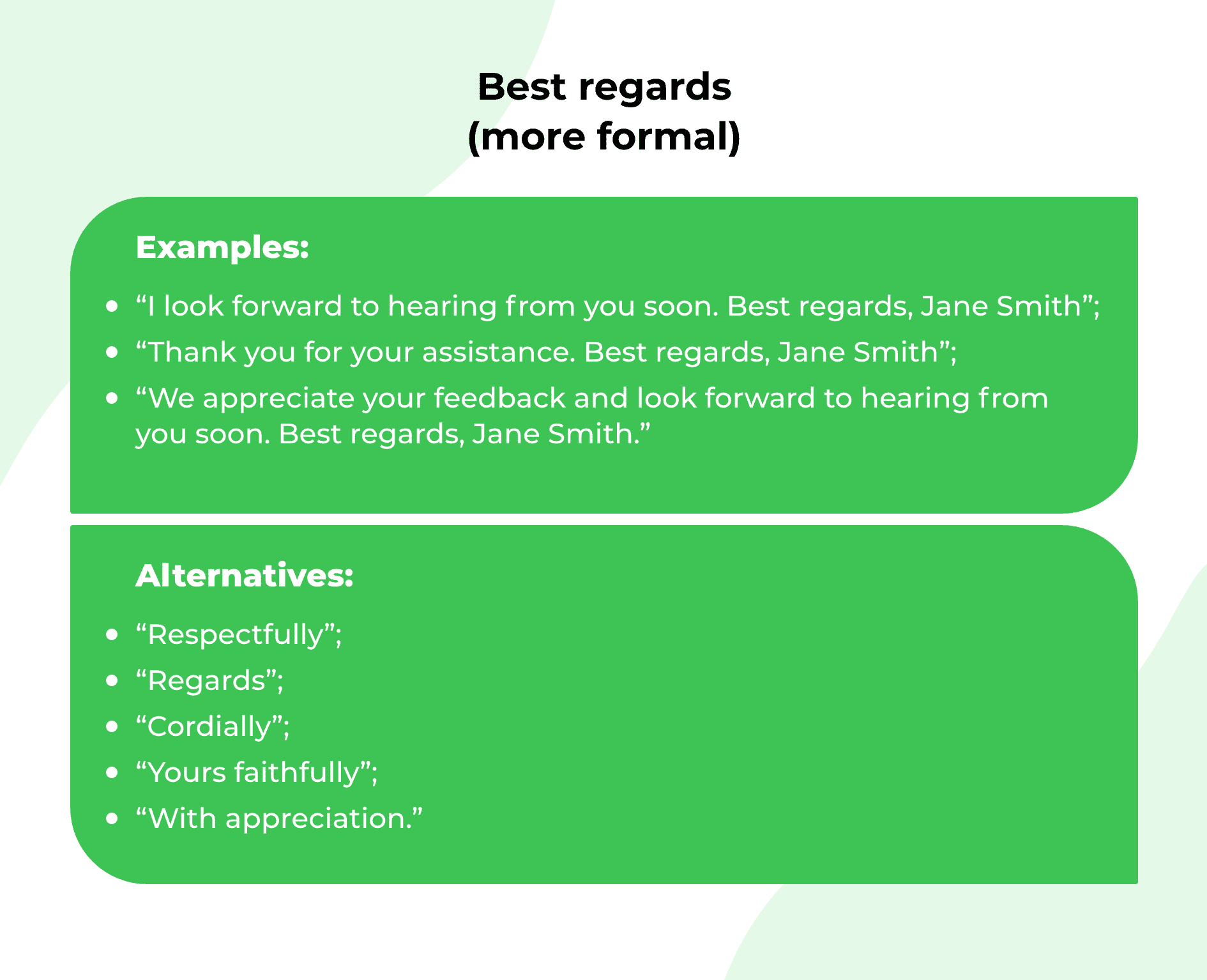 Best Regards as a Formal Sign-Off _When to Use