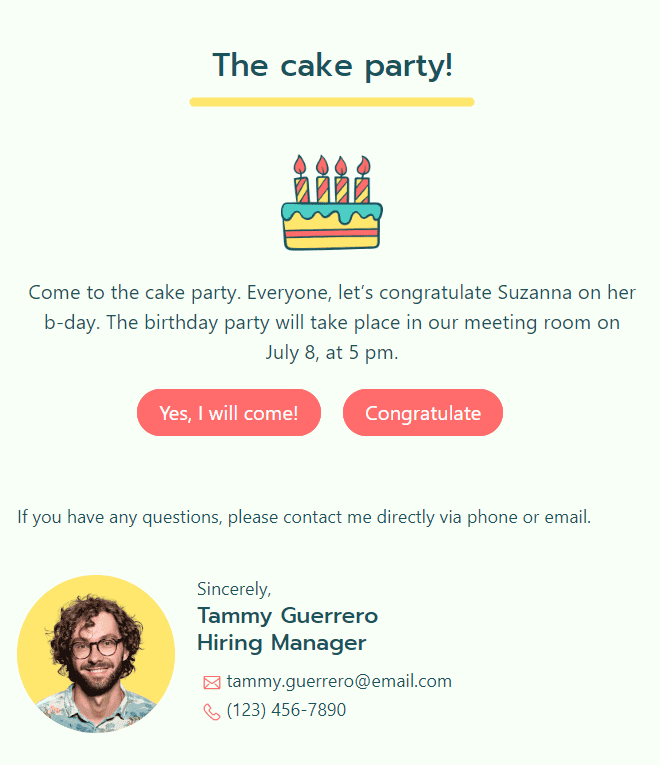 Appointment Confirmation Email Templates