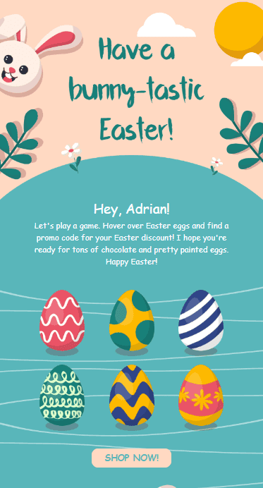 Гейміфікований лист із захопливим дизайном Гейміфікований лист із захопливим дизайном