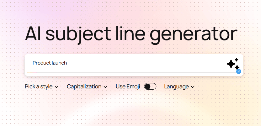 Generatore di righe dell'oggetto IA