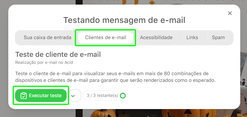Escolhendo o teste necess&aacute;rio