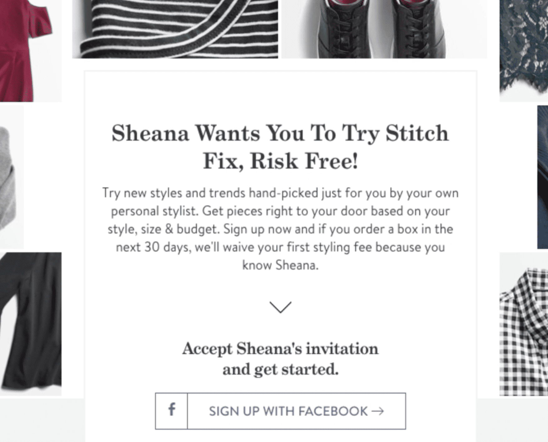 Stitchfix referral email Stitchfix referral email