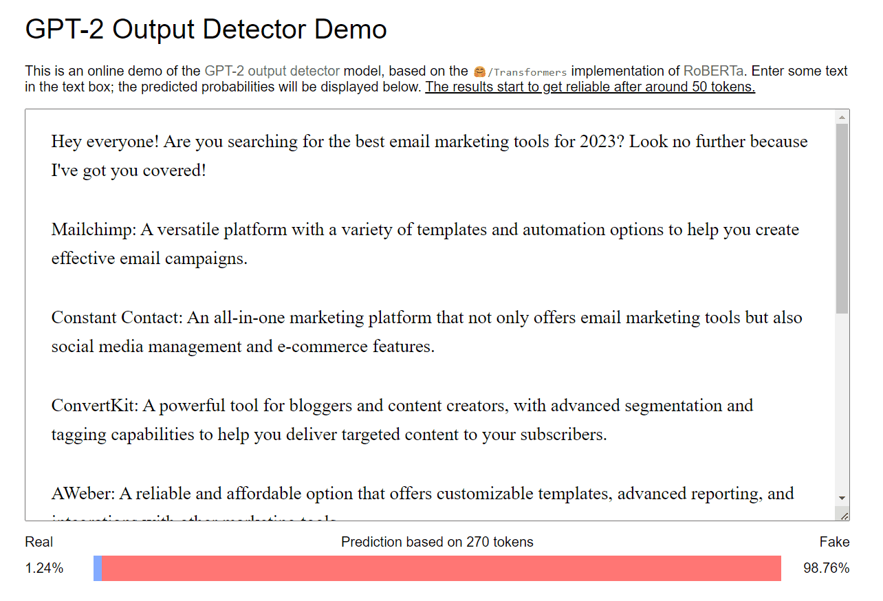 AI Detection Tool AI Detection Tool