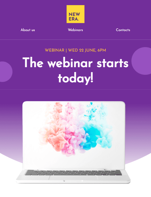 Confirmation email template Confirmation email template
