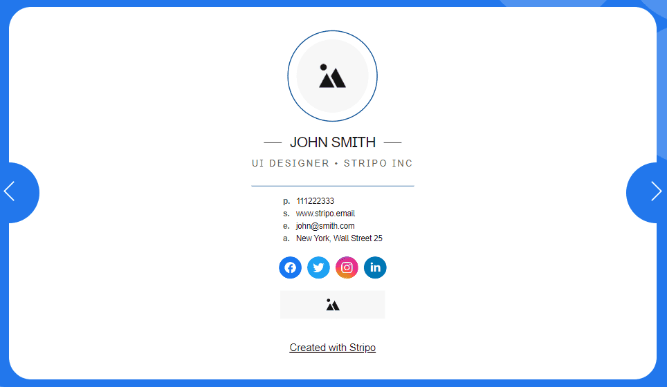 Example of email signature if the recipient is client Example of email signature if the recipient is client