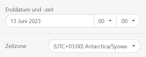 Konfiguration der Stripo-Timer Konfiguration der Stripo-Timer