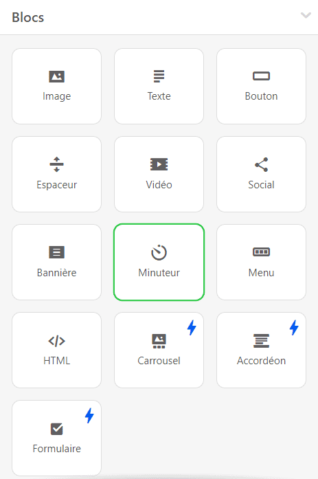 Bloc temporisateur _ A à Z _ UPD Bloc temporisateur _ A à Z _ UPD