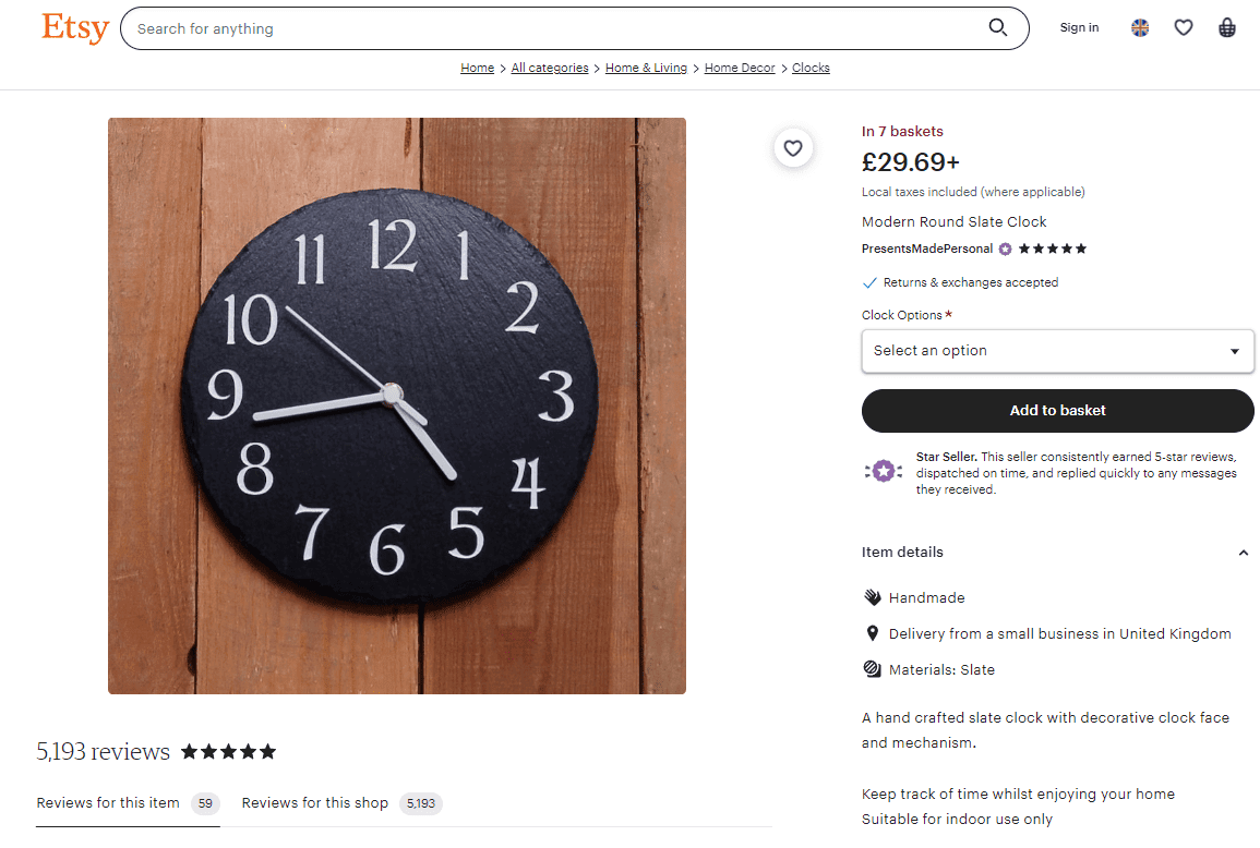 Listing for Smart Elements Listing for Smart Elements