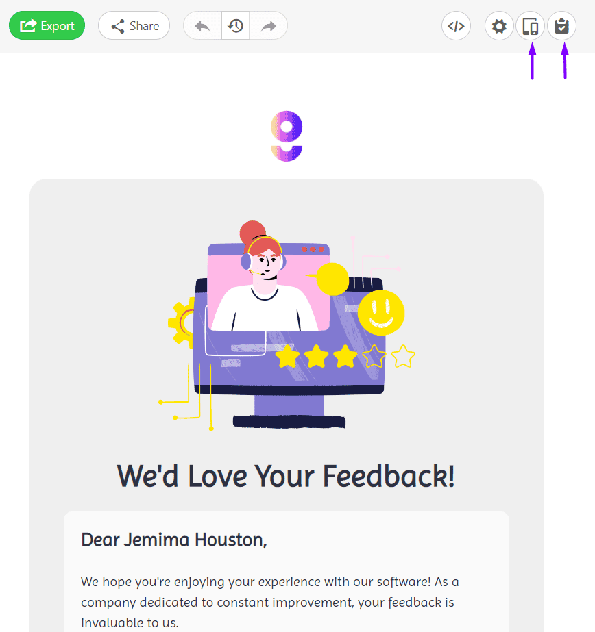 Preview and test your emails