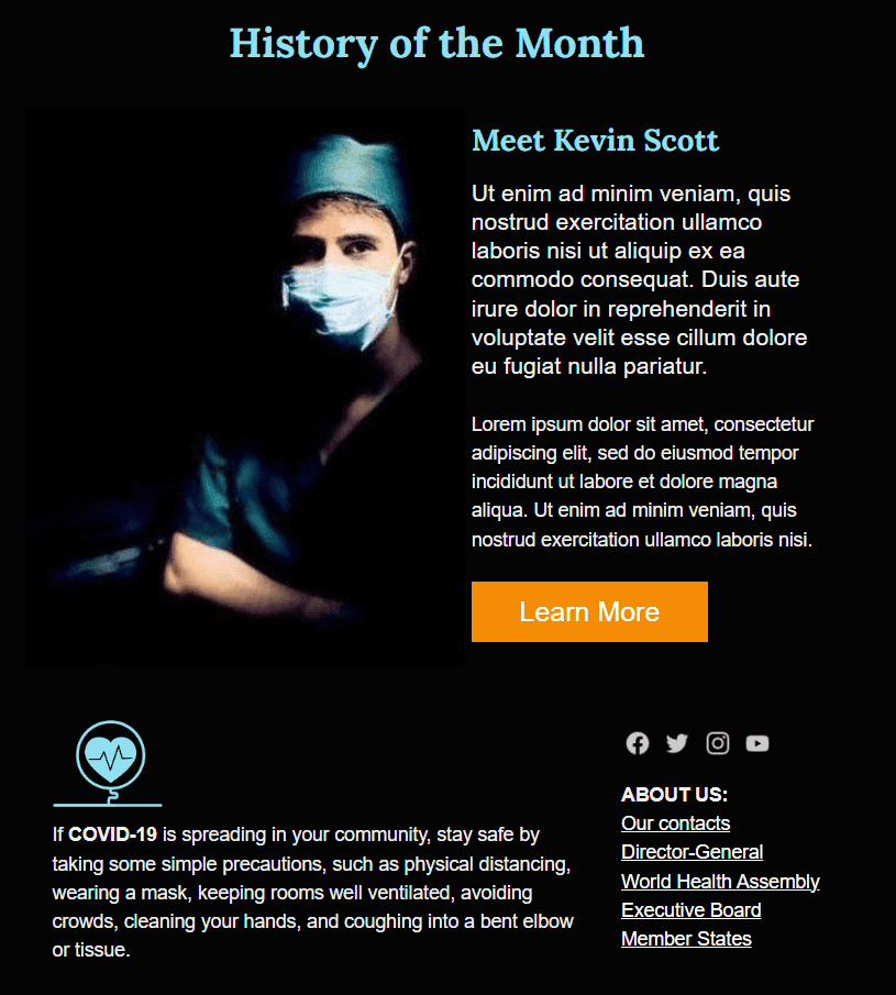 Розкажіть захопливу історію у привітальному листі, щоб привернути увагу