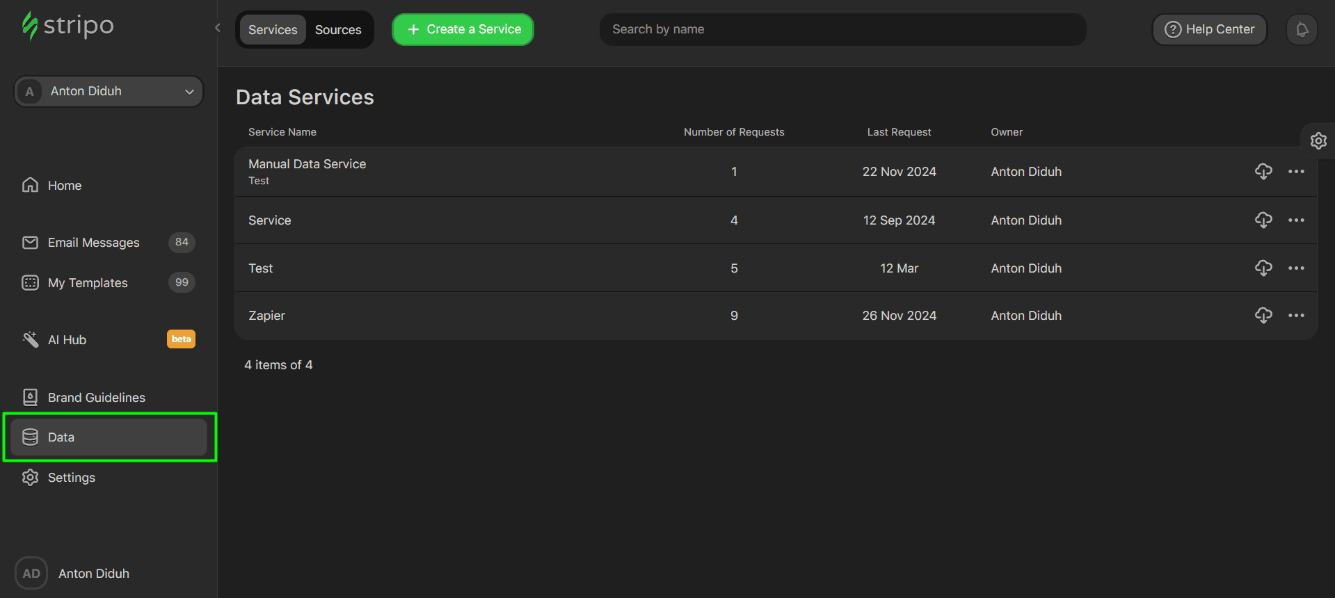 Where are all the answers saved Where are all the answers saved