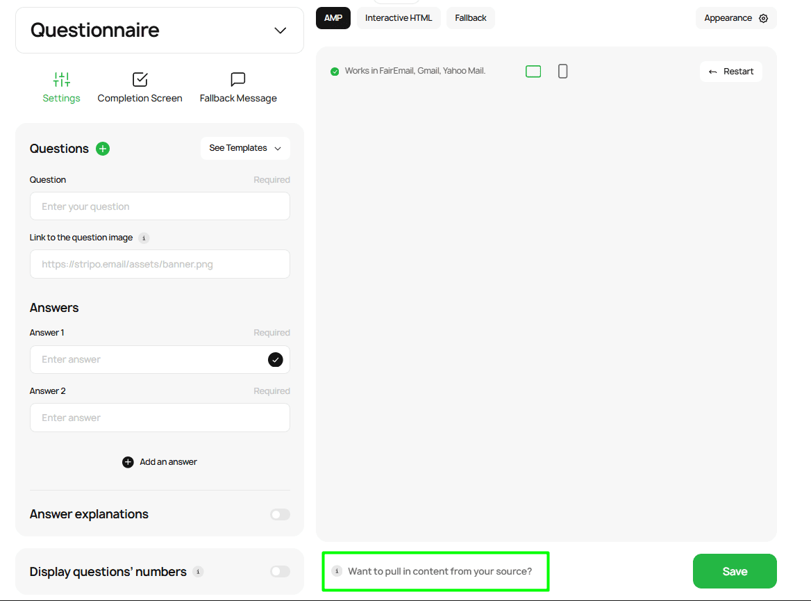Where to paste data source link Where to paste data source link