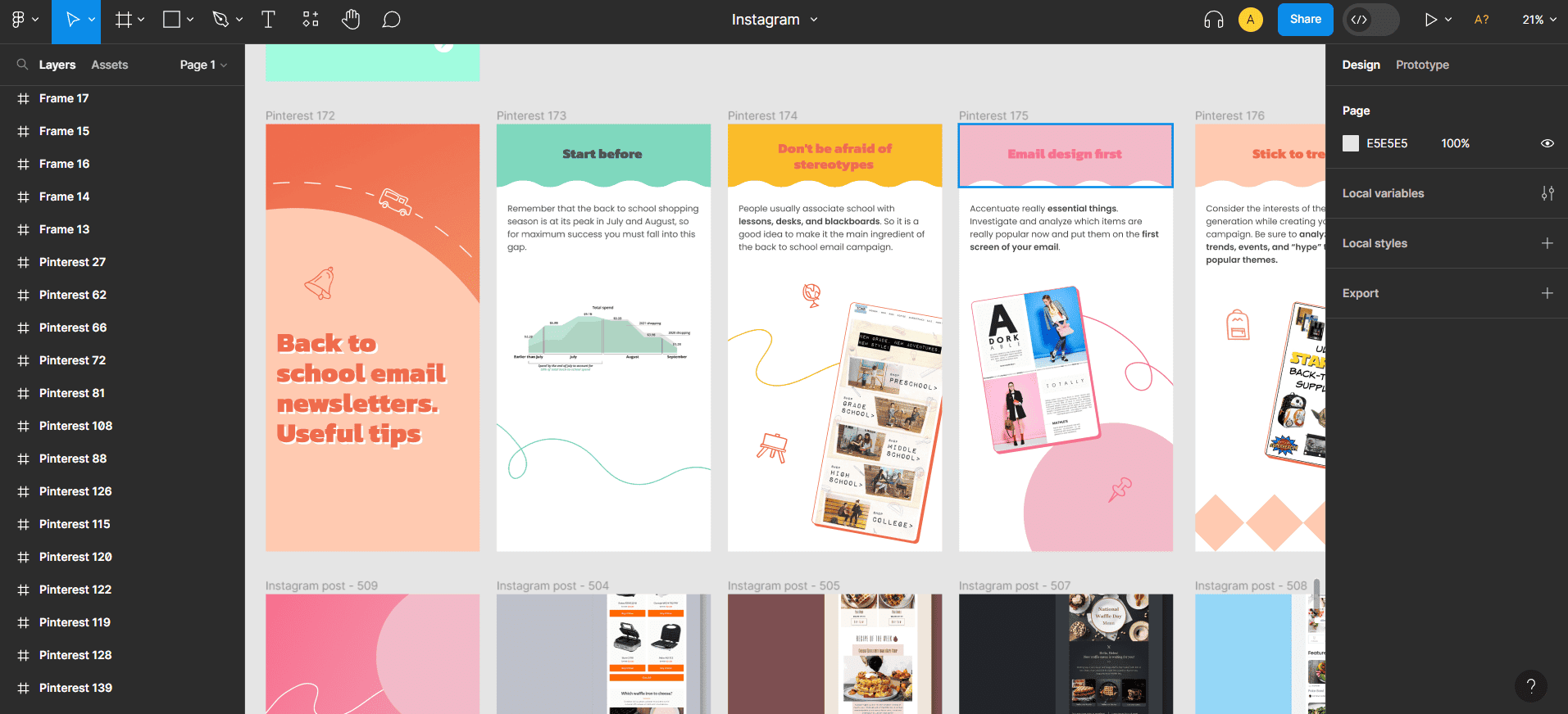 Figma Email Marketing Tool