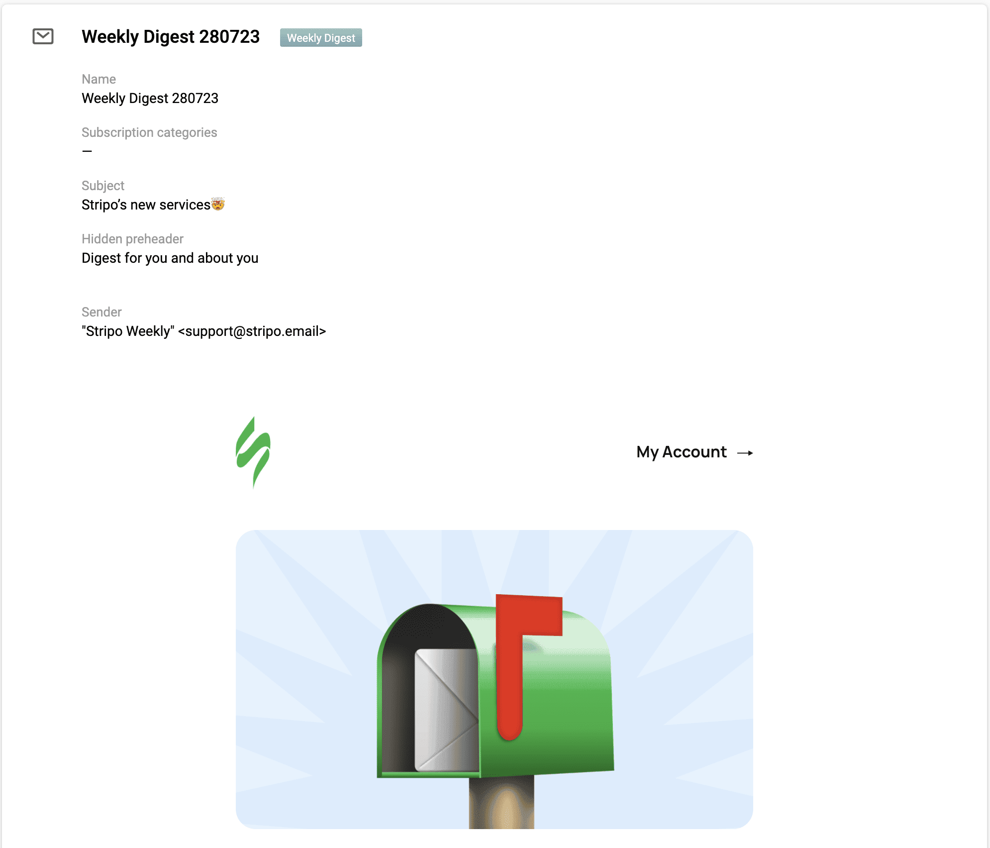 Email Ready for Sending