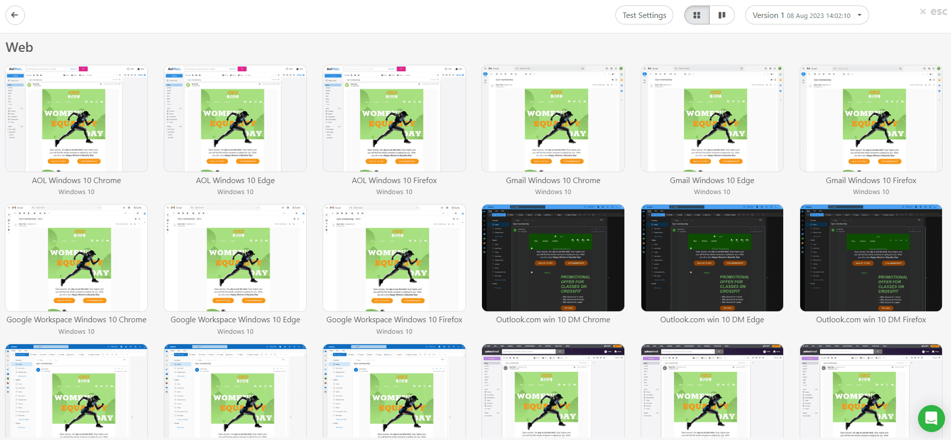 Stripo Email Test Feature