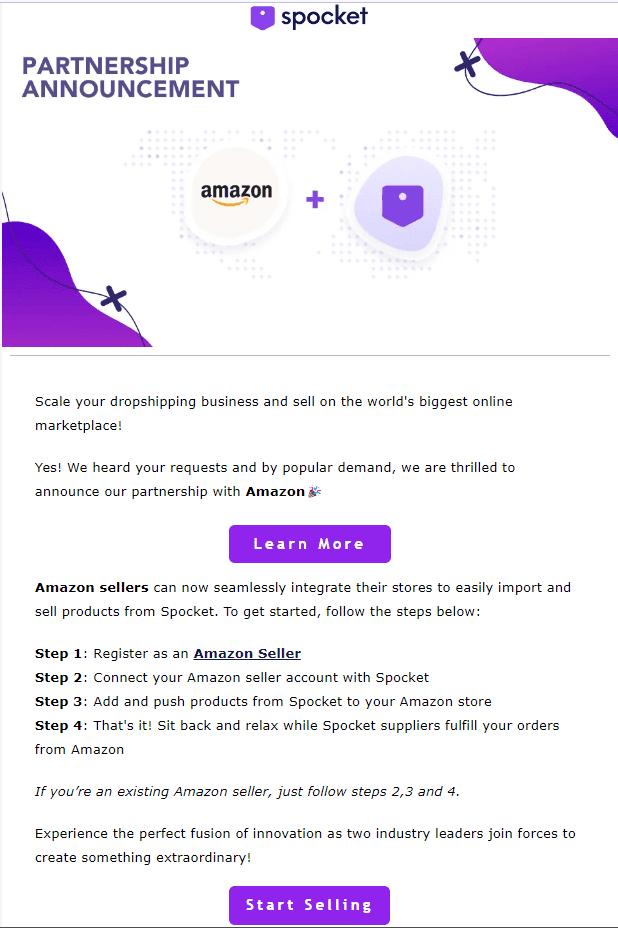 Dropshipping email marketing campaigns