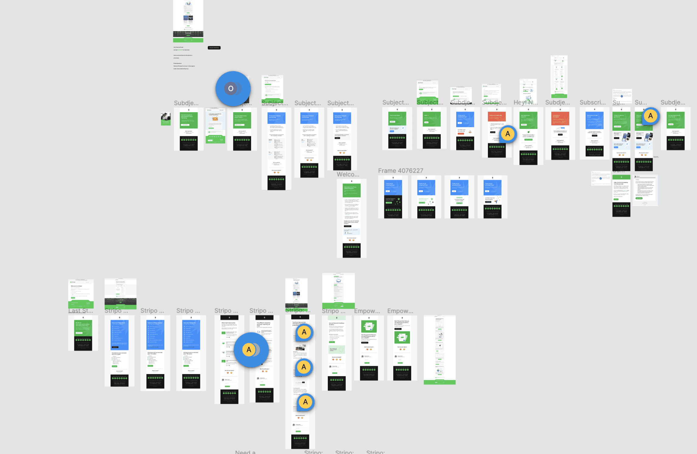 Примеры всех типов писем в Figma Примеры всех типов писем в Figma