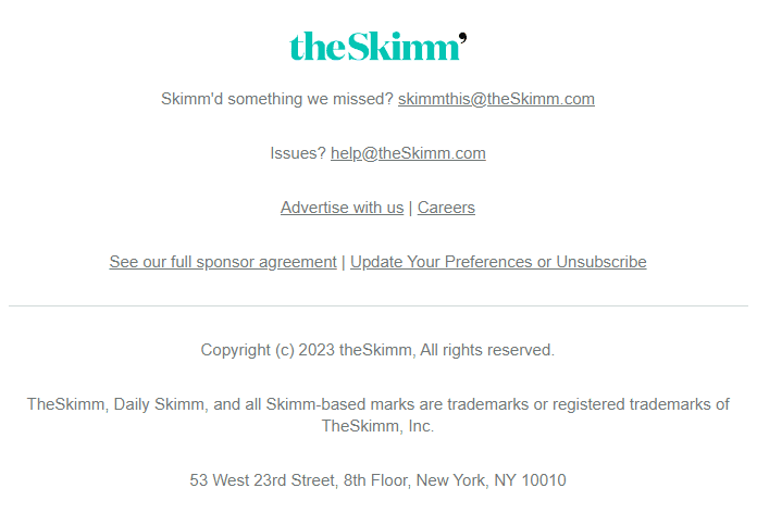 Приклад кнопки відписки для наявних клієнтів Приклад кнопки відписки для наявних клієнтів