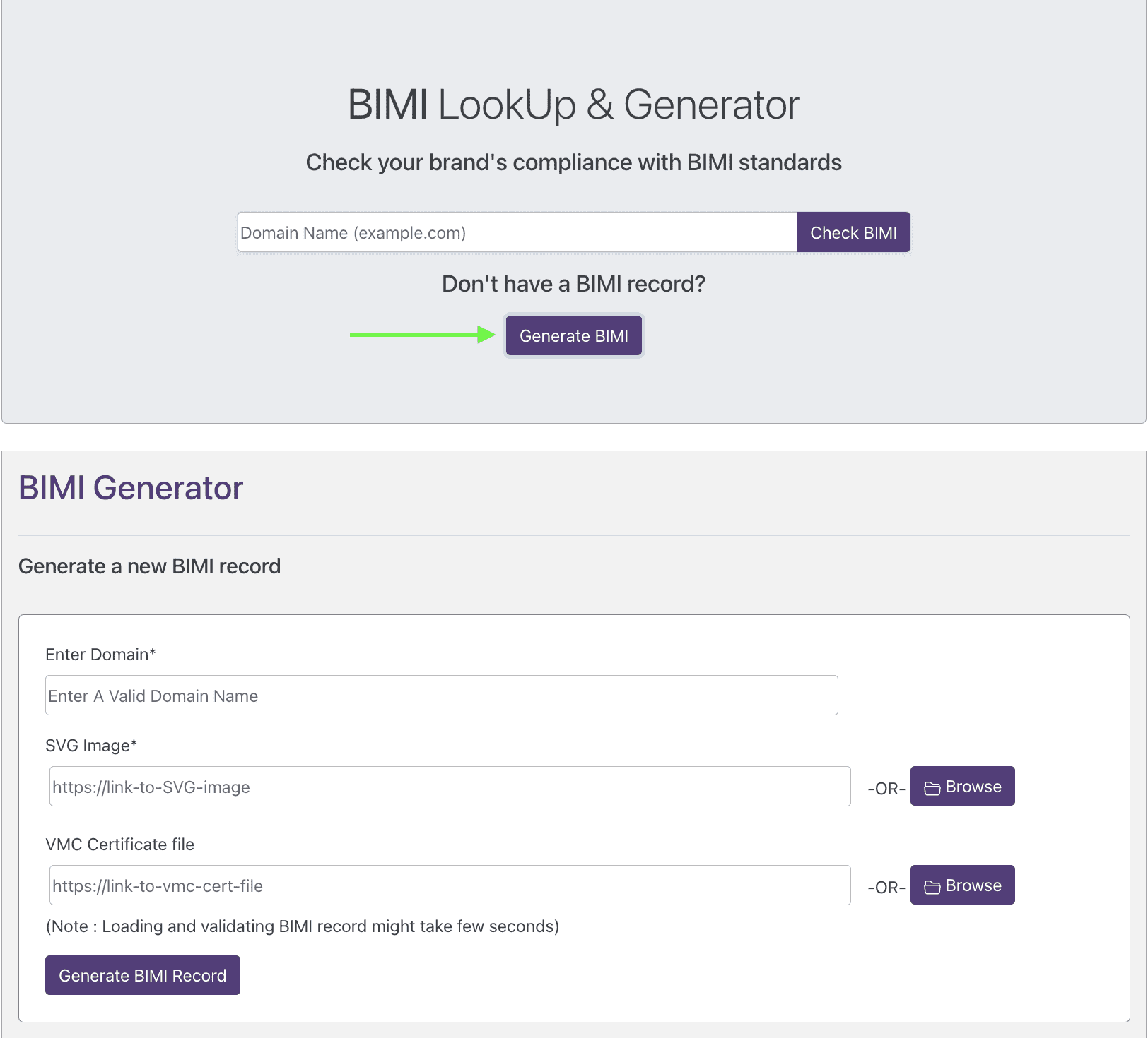 How to use BIMI Generator How to use BIMI Generator