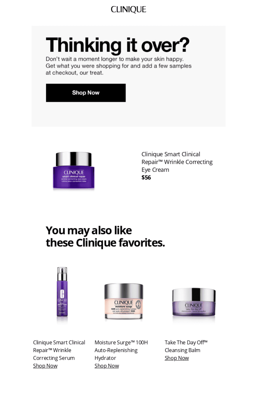 Пример маркетинговых email-кампаний для товара или услуги Пример маркетинговых email-кампаний для товара или услуги