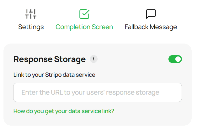 Додавання посилання на сховище відповідей для гри «Сумісність імен» Додавання посилання на сховище відповідей для гри «Сумісність імен»