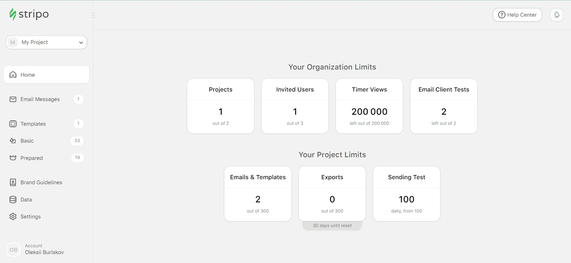 Brand New Stripo Account Brand New Stripo Account