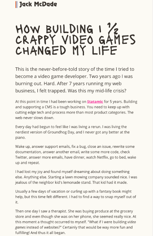 Storytelling emails to deliver more personalized messages