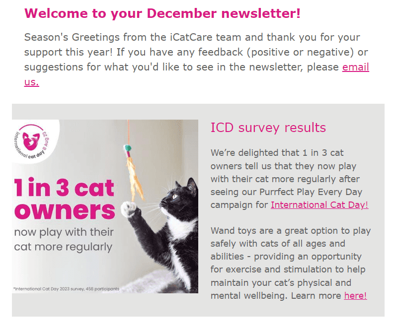 Sharing survey results to build trust