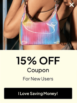 Mobile popups _ Zaful