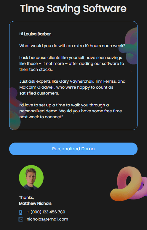 Stripo Template for B2B