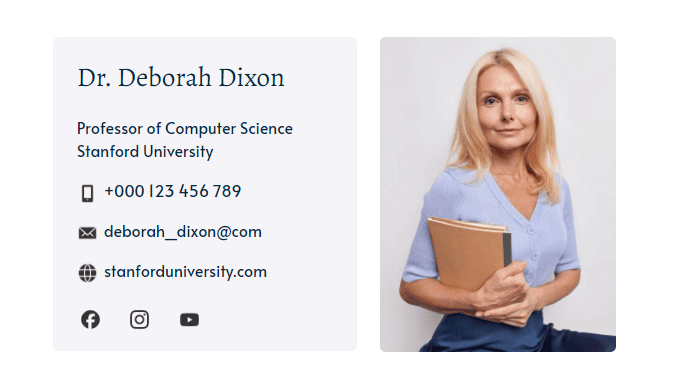 Різні шрифти в підписі листа