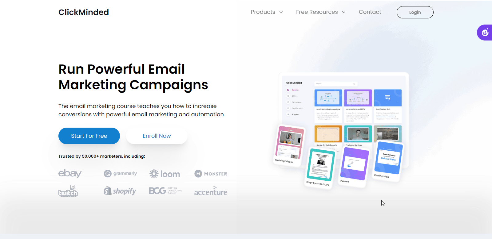 Email marketing course _ ClickMinded Email marketing course _ ClickMinded