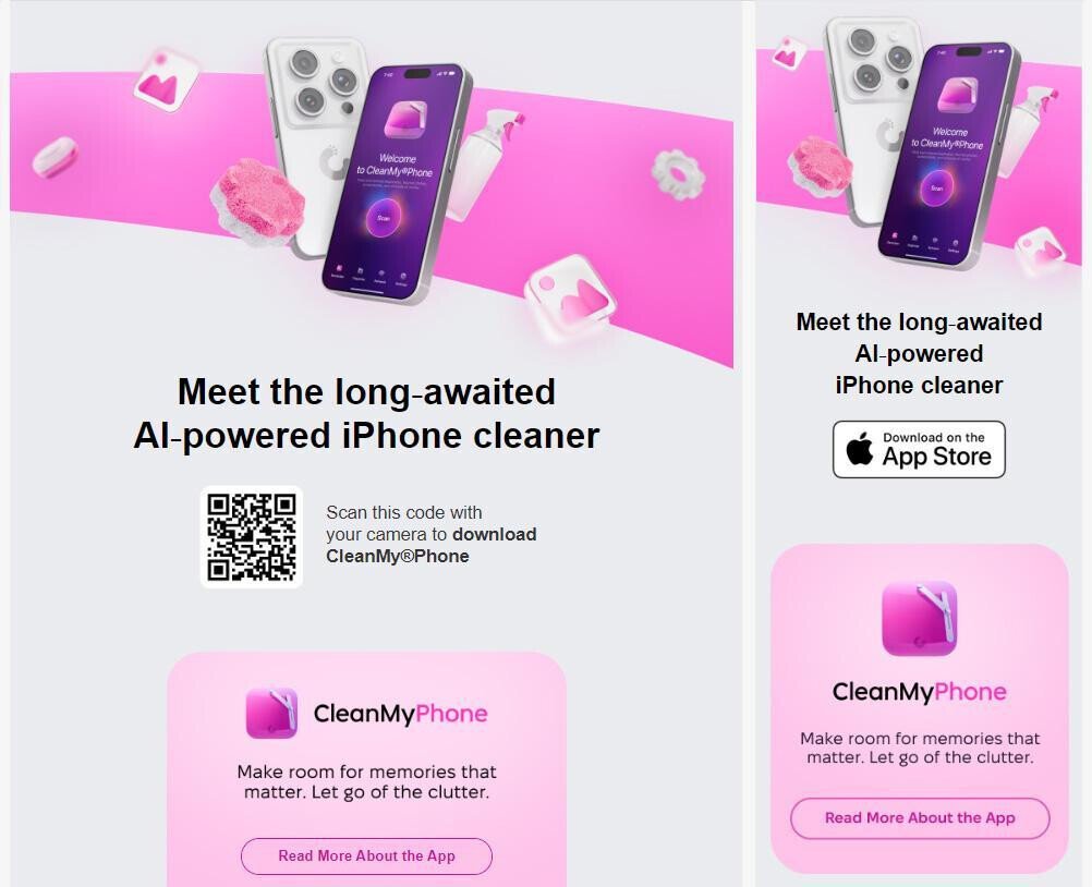 versioni desktop e mobile di email di MacPaw