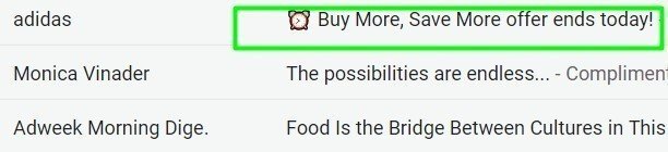 Stripo Conto alla rovescia _ Riga oggetto Adidas Stripo Conto alla rovescia _ Riga oggetto Adidas