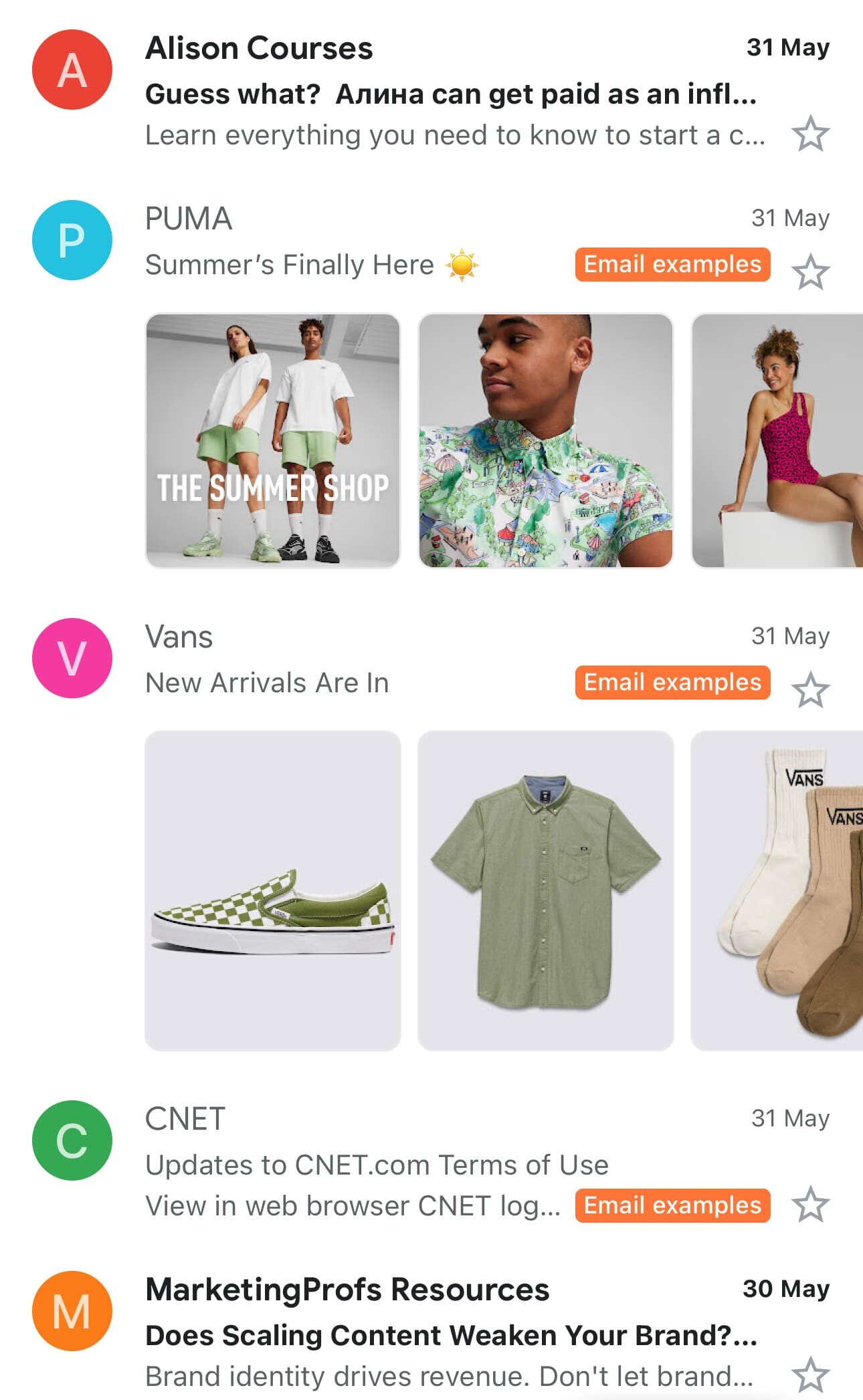 Example of using annotations in the promo tab Example of using annotations in the promo tab