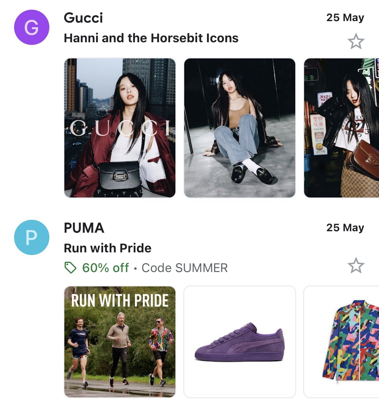 Attractive annotation in the Gmail inbox Attractive annotation in the Gmail inbox