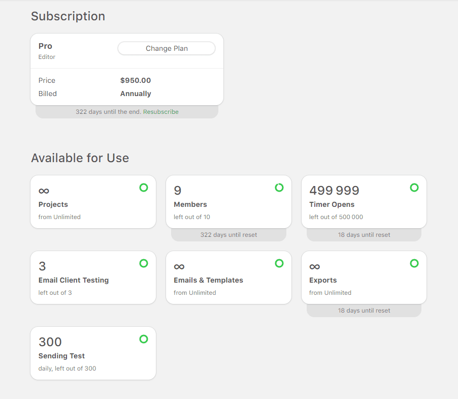 Redesigned dashboard