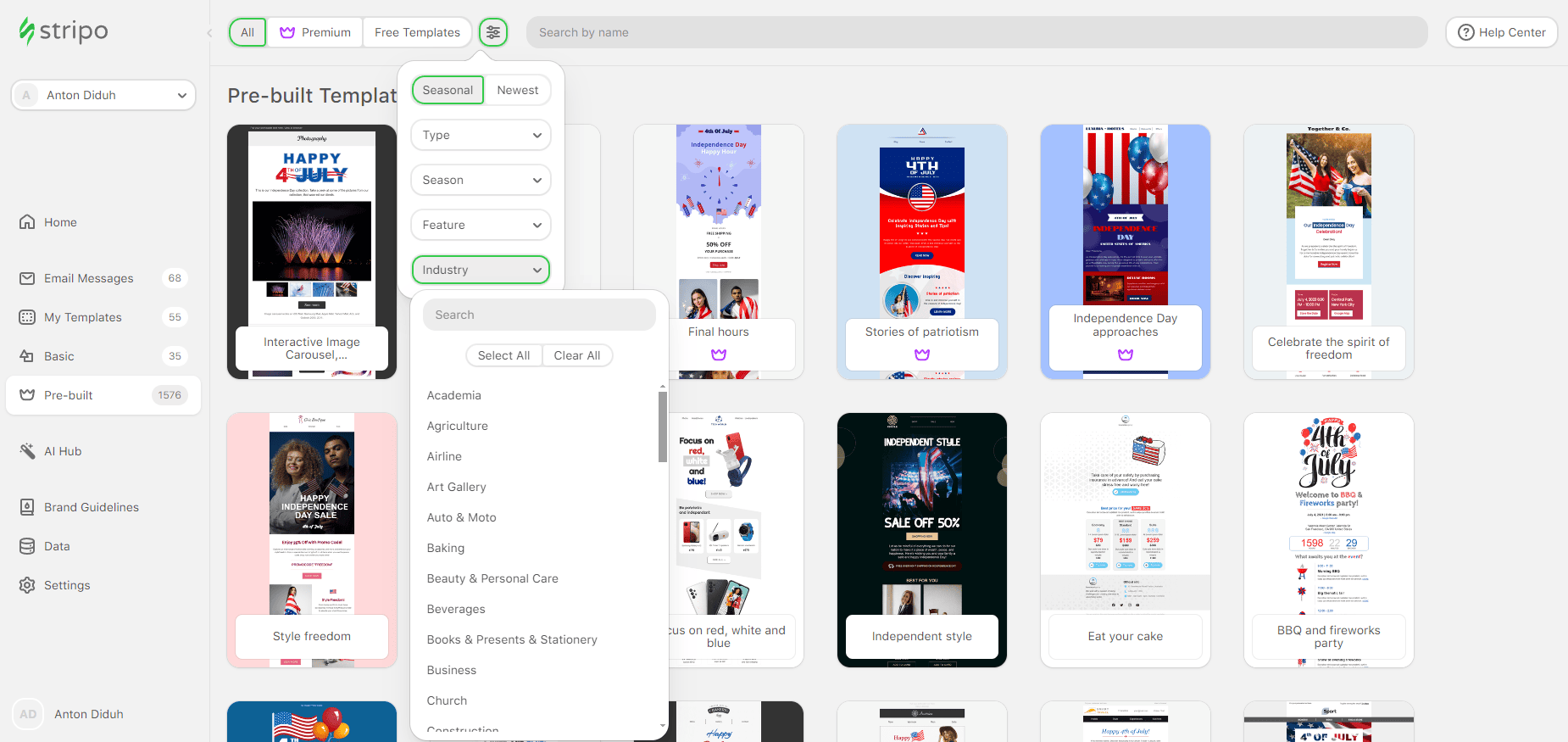Improved search filters