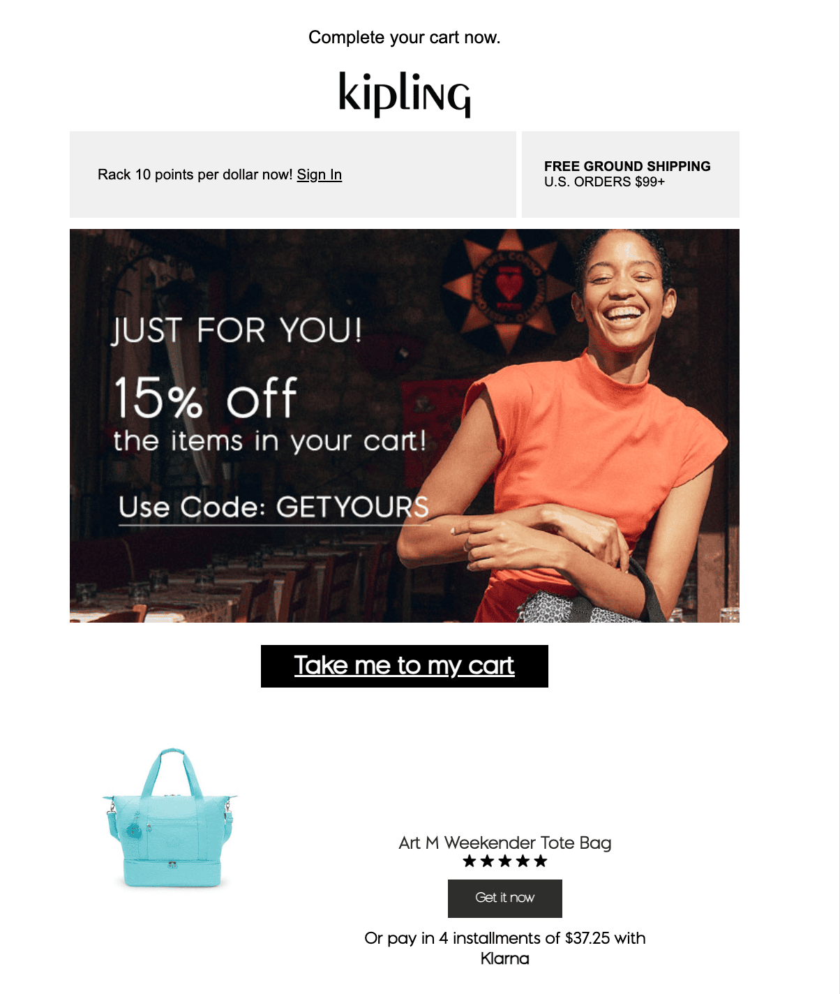 Targeted email marketing examples