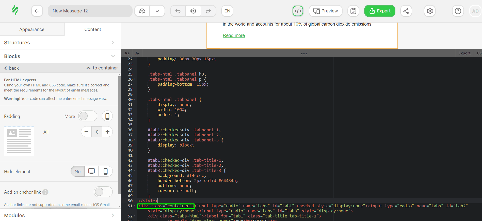 Where to add styles for HTML version Where to add styles for HTML version